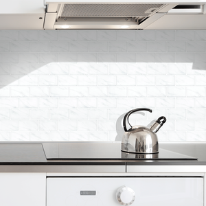 10 Pezzi Piastrelle Adesive 3D Vintage 12x12 Pollici Resistenti alle Alte Temperature per Rivestimento Parete - Product Image 5