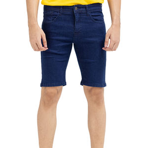 Shorts en jean personnalisés style streetwear pour hommes – Vente en gros de shorts en denim pour hommes - Product Image 1
