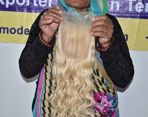 Extensions de cheveux bruts non traités indiens vierges Remy, faisceaux ondulés soyeux naturels originaux, sans traitement chimique, cheveux ondulés - Product Image 5