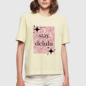 T-shirts pour femmes en coton biologique de qualité supérieure imprimés ronds légers extensibles à manches courtes décontracté écologique - Product Image 3