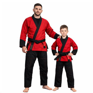 Conjunto de Karate Gi de Alta Calidad para BJJ, 320g, 100% Algodón Elástico, Logotipo Personalizado Bordado, Duradero, Transpirable, de Secado Rápido, Servicio OEM - Product Image 2