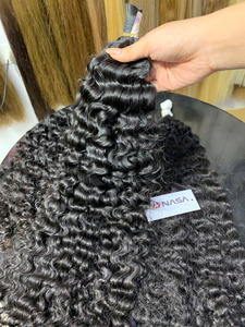 ผมมนุษย์บริสุทธิ์เวียดนามแบบเรียบเนียนและไม่พันกันโครงสร้างเป็นลอน - Product Image 5