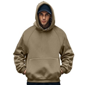 Sudadera con Capucha de Poliéster 100%, 280G, Color Liso, Estilo Deportivo Casual, Diseño Personalizado para Hombre - Product Image 2