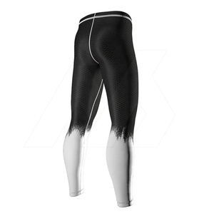 Leggings de MMA al por mayor, hechos con tela flexible, control de humedad, ajuste cómodo, costuras duraderas y excelente transpirabilidad. - Product Image 2