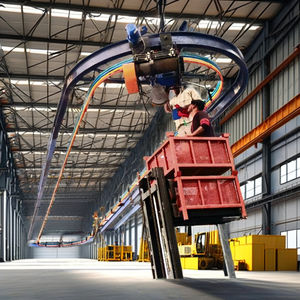 Sistema de grúa monorraíl de alta resistencia de 5 toneladas para vías curvas - Product Image 4