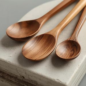 Utility Wooden Kitchen Spoon Reliable Wooden Utensil Designed <b>For</b> <b>Cooking</b> Baking Stirring And Serving Needs - Product Image 1