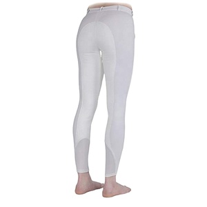 Pantalones ecuestres para hombre más vendidos al por mayor de equitación ajustados en colores personalizados con impresión de silicona diseños personalizados - Product Image 4