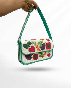 Bolsos bordados con cuentas para mujer con correa desmontable, bolso personalizado con bordado y decoración de borlas, craftera exports - Product Image 1