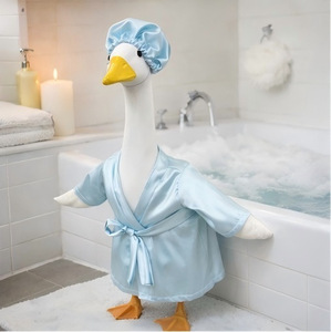 Border Porch Goose <b>Costume</b> Bathrobe Silky Smooth Elastic Spring/Summer Holiday Style Festive - Product Image 2