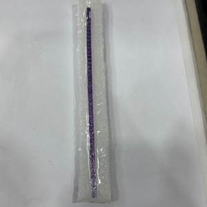Trending Natural <b>Amethyst</b> Princess Cut 45 Piece Set 15.66 Carat 4x4mm African Loose Gemstones for Tennis <b>Bracelet</b> Jewelry Grade - Product Image 1