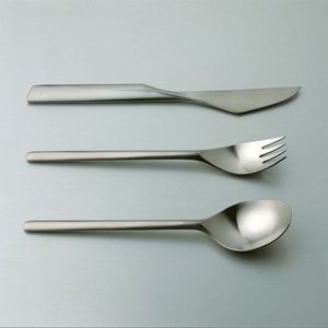 Juego de Cubiertos de Acero Inoxidable con Mango de Madera de Lujo, Acabado Pulido Espejo, Ecológico, Juego de Vajilla de 5 Piezas, Utensilios de Cocina de Alta Gama - Product Image 6