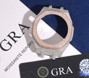 Iced Out GA2100 Custom Mod Watch Luxury Stainless Steel CasiOak Style Men Timepiece Hip Hop Luxury Metal <b>Case</b> Custom gshock - Product Image 1