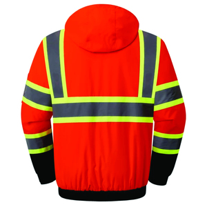 Veste de travail haute visibilité, gilet de sécurité réfléchissant pour la construction, l'industrie, l'entrepôt, la circulation et l'utilisation en extérieur - Product Image 4