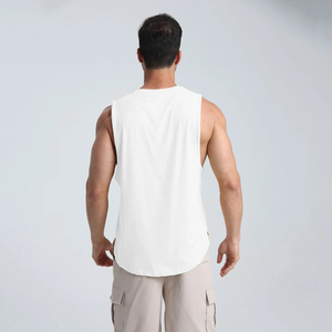 Fournisseur en gros d'équipements de musculation, usine directe, débardeur de musculation pour l'entraînement en salle, vêtements de sport, débardeur surdimensionné à séchage rapide - Product Image 2