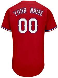 Vêtements de sport, maillot de baseball personnalisé, qualité supérieure, vêtements de sport directement de l'usine, maillot de baseball confortable - Product Image 4