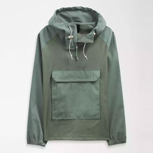 Chaquetas Cortavientos Personalizadas al por Mayor para Hombre, Estilo Urbano, con Capucha, Impermeables, Cierre Frontal Completo, Logotipo, Variedad de Colores Disponibles - Product Image 6