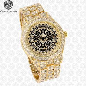 Charm_Jewels Luxury Women's Stainless Steel <b>Watch</b> 38mm Round Dial Analog Quartz Movement Sapphire Crystal Luminous Fashion Band - Product Image 3
