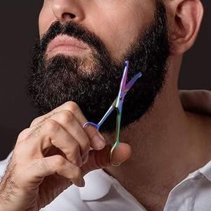 Rainbow Stainless Steel Manicure <b>Scissors</b> Straight Sharp Blade Handle Durable <b>Nail</b> Trimming Tool <b>Nail</b> Art <b>for</b> Beauty Tools - Product Image 4