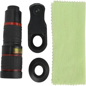 Obiettivo Zoom 8X 12X 20X messa a fuoco lunga per telefoni cellulari tablet Smartphone accessori per fotocamera telefono cellulare nero - Product Image 4
