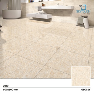 Azulejos de porcelana vidriada de estilo europeo de lujo moderno 600X600MM Nuevo diseño para aplicaciones de paredes interiores en la construcción de centros comerciales - Product Image 4