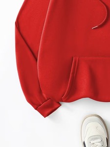 Sudaderas con Capucha Extra Grandes de Moda Urbana para Mujer, Sudaderas de Algodón Grueso - Product Image 6