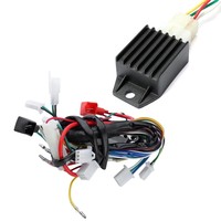 Faisceau de câblage CDI et ensemble de stator personnalisés, directement de l'usine, compatibles avec les quads électriques ATV 50, 70, 90, 110, 125cc