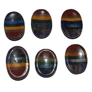 Lapis Lazuli หินปาล์มแกะสลักหินกังวลขายส่ง - Product Image 5