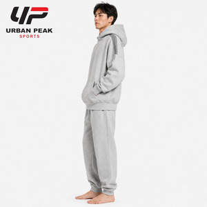 Conjunto Deportivo Clásico para Hombre, Talla Grande, con Sudadera Holgada de Algodón Suave y Pantalones a Juego para un Estilo Casual - Product Image 4