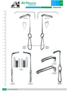 Suministro al por mayor A-1 VERITAS Dockhorn Retractor de mejilla de un solo extremo con hoja ancha en forma de L de 20 cm |   Kit de sutura, instrumento médico - Product Image 6