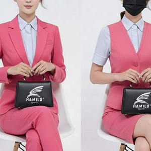 ชุดสูทสไตล์วินเทจแบบสั่งทำพิเศษปี 2026 สำหรับผู้หญิงไซส์พลัส เหมาะสำหรับงานทางการ ธุรกิจ และโบสถ์ พร้อมตำแหน่งโลโก้ด้านหน้า - Product Image 6