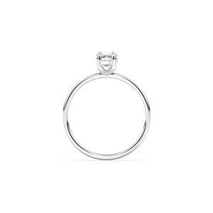 REYES Customized 1Ct <b>Cushion</b> Cut Lab Grown Diamond Solitaire Engagement <b>Ring</b> IGI Certified 14K Solid Gold Everyday Wear Jewelry - Product Image 5