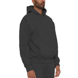 Sweat-shirt à capuche en coton mélangé de qualité supérieure pour homme, confortable et au design élégant - Product Image 4