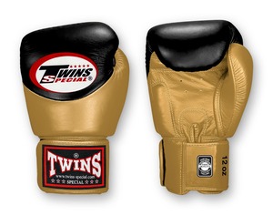 Gants de boxe Muay Thai personnalisés pour jumeaux, modèle très vendu, en cuir véritable tressé avec sangle, équipement de boxe professionnel - Product Image 6