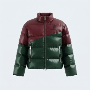 Veste matelassée pour homme à manches longues, imperméable et antibactérienne, avec fermeture éclair, style décontracté streetwear de haute qualité, prix de gros - Product Image 5