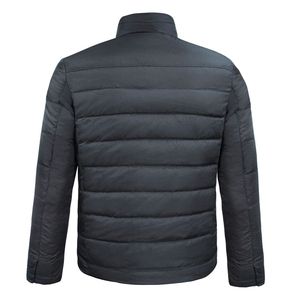 New Arrival Casual Fashion Wear Men Puffer Jacket with Front Logo Top Seller Windproof Quilted Puffer Jacket For Men - Product Image 2