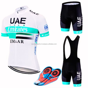 Conjunto de Jersey de Ciclismo de verano transpirable ligero de alta calidad para hombre, pantalones cortos de Jersey de bicicleta deportiva de carreras de equipo sin costuras - Product Image 1