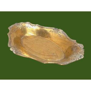 Superior Quality Silver Brass Made Tray And Platters Unique Design Tableware Food Snacks Serving Tray For Hot Sale Supplies - Product Image 4