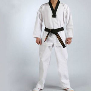 Uniforme de combat de Taekwondo blanc pour le marché mondial (vente en gros) - Product Image 1