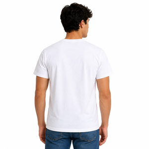Custom Oversized Crew Neck 100% Cotton Men's T-<b>Shirts</b> Soft Short Sleeve Streetwear <b>Y2K</b> Blank Tee Wholesale OEM ODM Supplier USA - Product Image 2