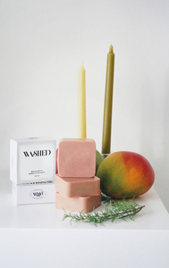 Jabón Vegano Suave con Minerales Derivados de la Tierra, Fórmula Limpiadora para Piel Sensible, Barra Limpiadora de Poros Profundos - Product Image 1