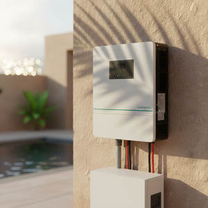 Inversor Solar Híbrido de 3600W 24V Fuera de la Red, 1 MPPT Monofásico, Pantalla LCD, Compatible con Baterías de Litio, Inversor Híbrido Solar - Product Image 1