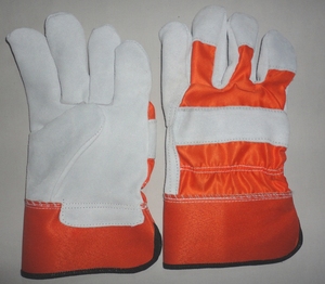 Gants de sécurité en cuir anti-coupure haute résistance niveau 2, avec manchette de sécurité, anti-chaleur, anti-statique, résistants aux déchirures, épaisseur 8MIL, avec logo - Product Image 2