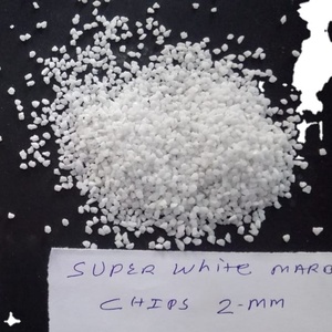 MMArt Super Blanc Pierre Naturelle Traditionnelle 6-8 Mesh Gravier Poli Pierre Concassée Non Toxique Écologique Durable 5 Ans - Product Image 4