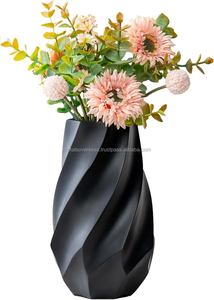 Cast Aluminum Hand Carved Modern Design Eco-Friendly Durable <b>Artificial</b> <b>Flower</b> Vase for Home Office Hotel and Wedding Decor - Product Image 6