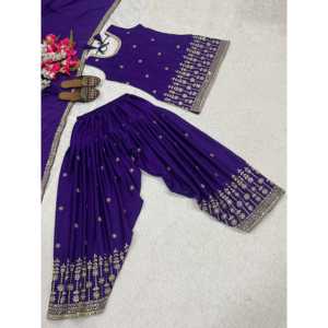 ชุดปาร์ตี้ออกแบบโดยดีไซเนอร์ของผู้หญิงชุดยอดนิยม doti salwar dupatta - Product Image 4