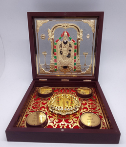 กรอบรูปงานฝีมือทำมือรักษ์โลกขายดี ผลิตจากสแตนเลส รูปเทพพระบาลาจีและพระแม่ปัมวะตี เหมาะสำหรับงานแต่งงาน วันเกิด และวันครบรอบ - Product Image 1