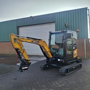 Mini-excavatrice sur chenilles SANY SY18C avec moteur et pompe Yanmar, bon état, garantie de 2 ans - Product Image 1