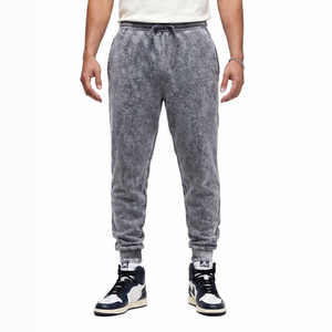 Pantalones Acid Wash de Algodón Personalizados, Estilo Vintage, Corte Relajado, Joggers Casuales, Streetwear Unisex, Proveedor Mayorista de Ropa - Product Image 3