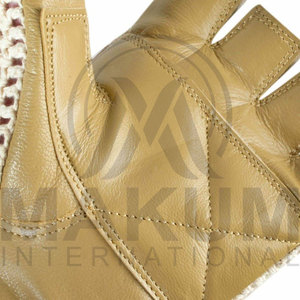 Leather Gloves custom made breathable high quality Gloves with premium quality motorcycle driving gloves - Product Image 4