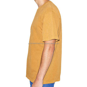 Camisetas Oversize para Hombre 100% Algodón al por Mayor, Impresión de Logotipo Personalizado, Diseño Liso, Hombros Caídos, Holgadas, 280 GSM, Alta Calidad, Venta al por Mayor - Product Image 2